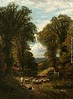 A Surrey Lane by Alfred Glendening